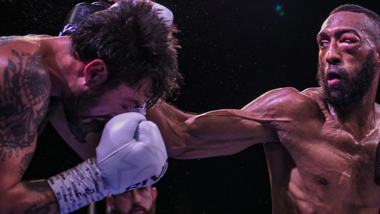 Mohamed Mimoune stops Tyrone McKenna in round five