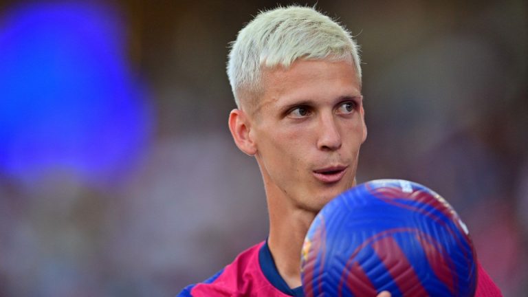 Hansi Flick still doesn't know when Dani Olmo will be available to make Barcelona debut as financially-stricken club can't register new signing