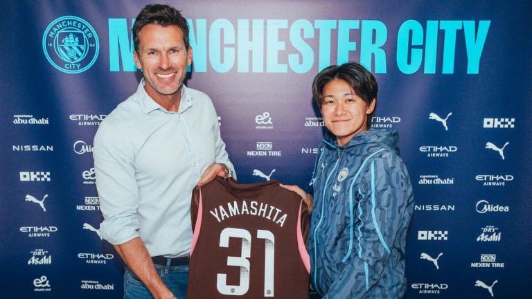 Khiara Keating's competition! Man City replace departed Lioness Ellie Roebuck with Japan's World Cup & Olympics star Ayaka Yamashita