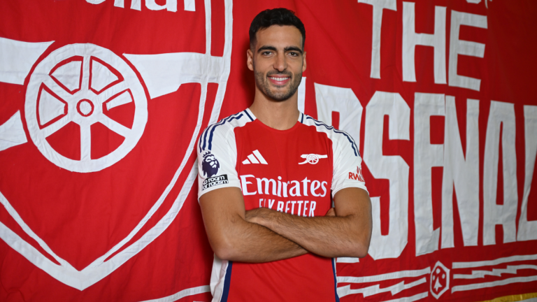 Arsenal complete €38.5m signing of Mikel Merino from Real Sociedad as 'key target' receives warm welcome from new Gunners team-mates