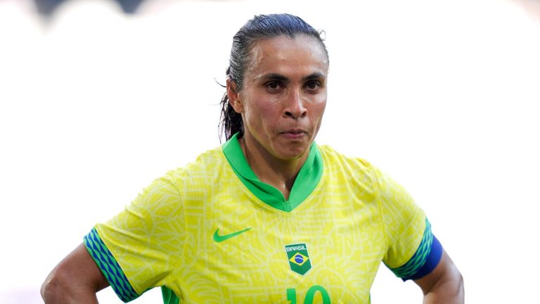 Revealed: Marta banned for Olympics semi-final after red card vs Spain as Brazil icon's international career hangs in the balance