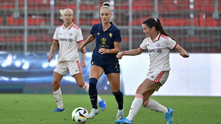 Alisha Lehmann & Juventus 'on the right track' after encouraging pre-season draw against Bayern Munich that saw Lionesses star Georgia Stanway kept quiet