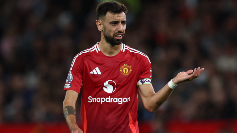 Bruno Fernandes is pure class! Man Utd training goalkeeper lifts lid on 'really good leader' and reveals best finisher at Carrington