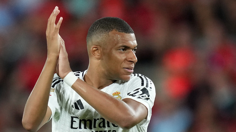 Kylian Mbappe labelled 'Eden Hazard 2.0' as fans ridicule Real Madrid star for 'biblical stinker' on La Liga debut as Carlo Ancelotti's team limp to 1-1 draw at Mallorca