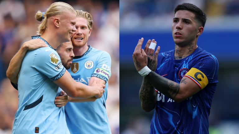 'I don't know what he wants' – Man City hitman Erling Haaland accuses Enzo Fernandez of 'stamping' on him after running battle with Chelsea midfielder