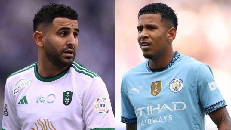 Riyad Mahrez is seeing double! Ex-Manchester City star hilariously reacts to footage from Savinho's Premier League debut