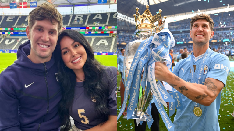 John Stones is engaged! Man City and England star set to tie knot with Olivia Naylor after popping question following Euro 2024 final heartbreak