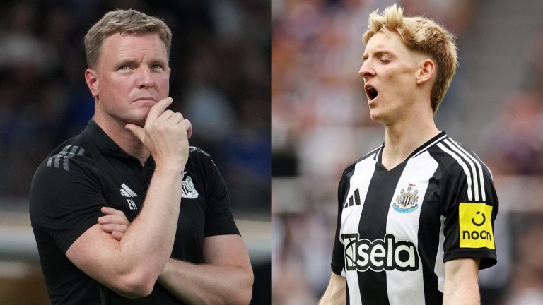 Will Anthony Gordon seal Liverpool transfer before deadline? Eddie Howe ‘not a fortune teller’ as Newcastle boss reacts to rumours of Merseyside return for ex-Everton forward