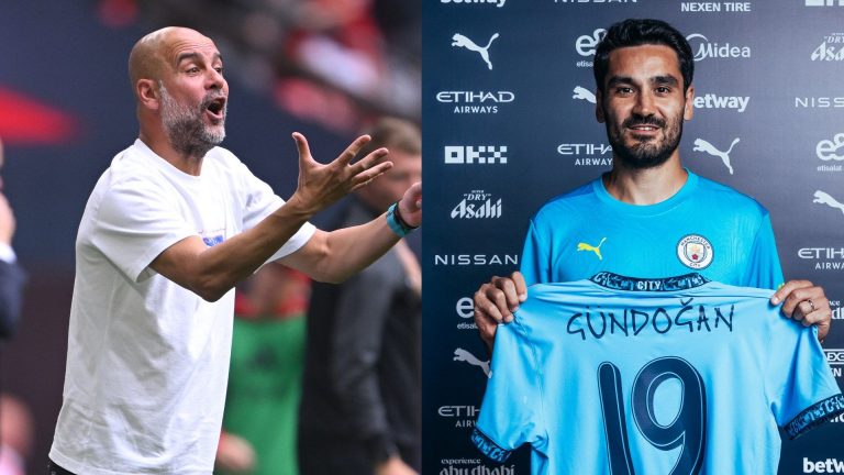 'Get your shoes on!' – Pep Guardiola's no-nonsense message to Ilkay Gundogan as he insists returning hero hasn't come back to Man City to retire