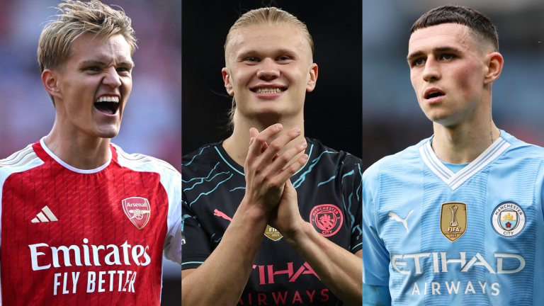 Erling Haaland in PFA Player of the Year award hunt again – but faces competition from Man City team-mates Phil Foden & Rodri, Arsenal captain Martin Odegaard & Chelsea talisman Cole Palmer