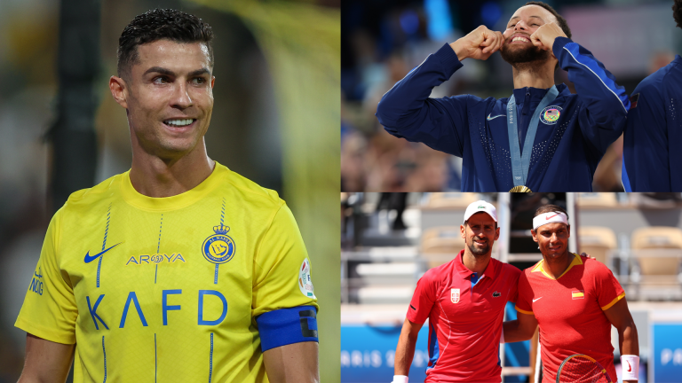 Cristiano Ronaldo weighs in on GOAT debates with verdict on Steph Curry vs Michael Jordan and Rafa Nadal vs Novak Djokovic as he launches new 'UR' YouTube channel