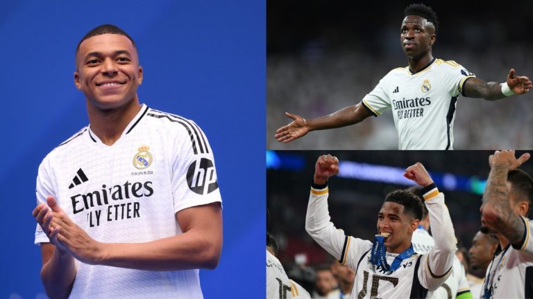 Real Madrid penalty taker: Carlo Ancelotti gives update with Kylian Mbappe, Jude Bellingham and Vinicius Junior all vying to take spot kicks