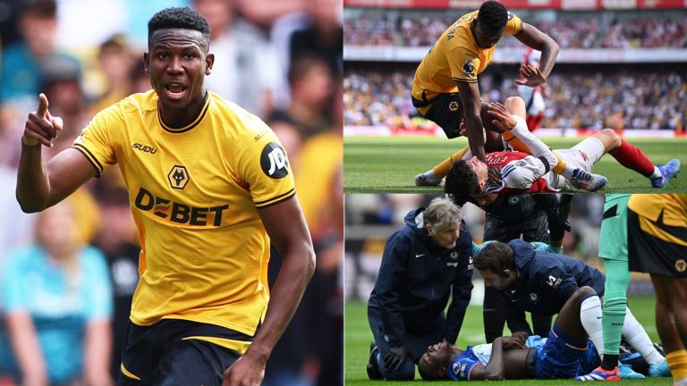 Chelsea lose Moises Caicedo to injury after reckless Yerson Mosquera tackle as Wolves defender courts controversy again one week after embarrassing antics at Arsenal