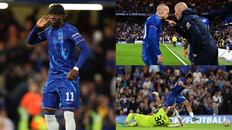 Chelsea player ratings vs Servette: Noni Madueke you beauty! Winger scores superb goal to spare Blues' blushes in 2-0 Europa Conference League win, after Marc Guiu misses an open goal and Mykhailo Mudryk drops disasterclass