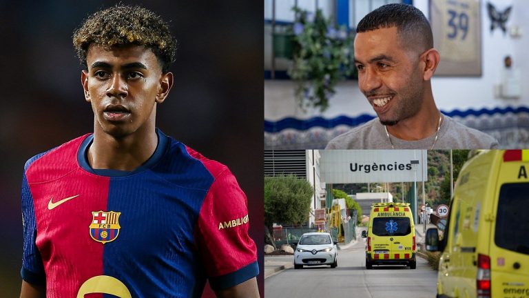 Barcelona star Lamine Yamal's father sends out positive message after being rushed to hospital following stabbing attack