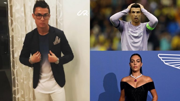 VIDEO: 'You're giving me sh*t!' – Cristiano Ronaldo gets destroyed by Georgina Rodriguez as she rates Al-Nassr star's many outfits over the past 20 years