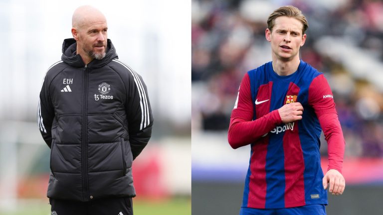 Transfer deja vu! Man Utd enquire about cut-price deal for Frenkie de Jong as they reignite long-standing interest in Barcelona midfielder