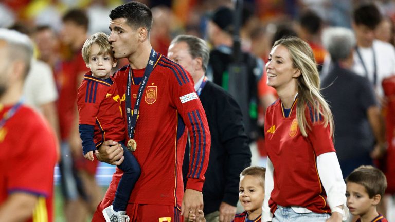 Spain captain Alvaro Morata announces 'painful' split from wife Alice Campello as new AC Milan signing warns against 'fabricating stories'