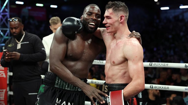 Lawrence Okolie is excited to paint on a blank canvas again