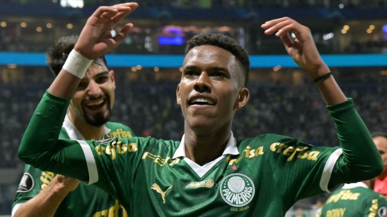 VIDEO: The emotional moment Chelsea-bound Palmeiras sensation Estevao Willian discovered he'd been called up to the Brazil squad for the first time