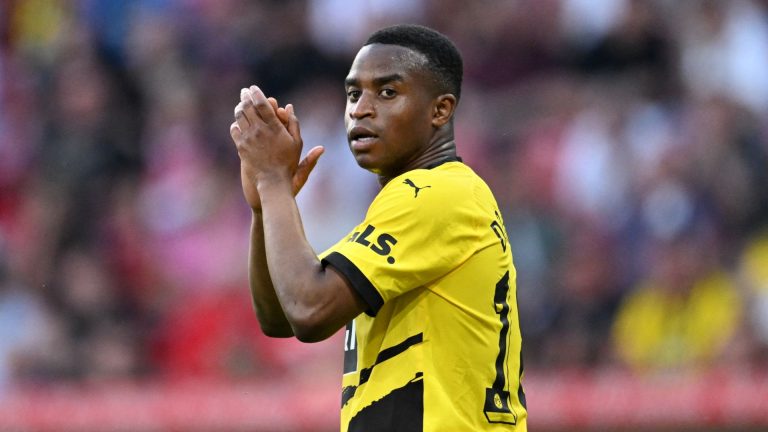 Another signing for Sir Jim Ratcliffe & INEOS as Borussia Dortmund youngster Youssoufa Moukoko agrees Nice transfer after deal to join ex-Man Utd attacker Mason Greenwood at Marseille falls through