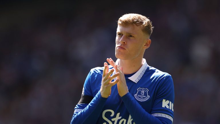 Man Utd not giving up on Jarrad Branthwaite transfer despite £50m failed bid – but Everton defender also touted for sensational Liverpool switch amid Virgil van Dijk contract standoff