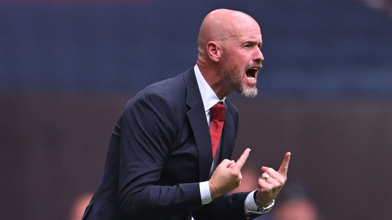 Erik ten Hag challenges Man Utd players to 'feel the pain' and claims Red Devils 'outplayed' rivals Man City in Community Shield