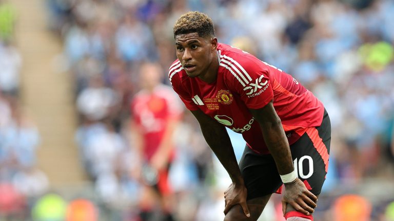 Marcus Rashford to Barcelona?! Hansi Flick 'requests' transfer swoop for Man Utd winger after failed Nico Williams pursuit