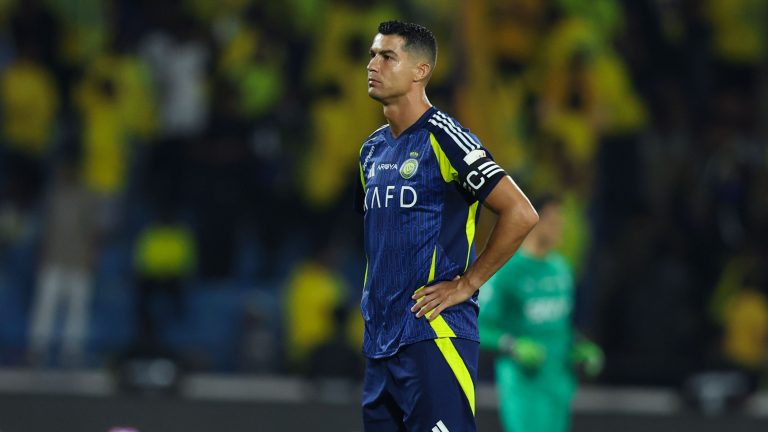 Cristiano Ronaldo can't rescue awful Al-Nassr! Goalkeeper Bento makes horror error and Aleksandar Mitrovic nets superb brace as Hilal humiliate CR7 and co