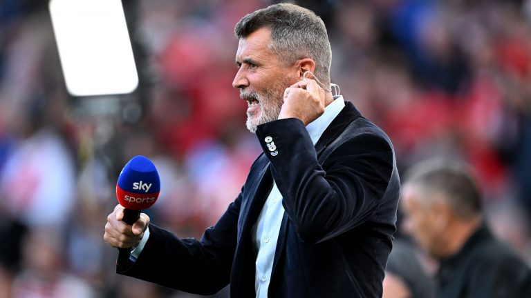 'I'll be waiting!' – Roy Keane gives ominous warning to Man Utd boss Erik ten Hag in cringeworthy moment after narrow victory over Fulham in Premier League opener