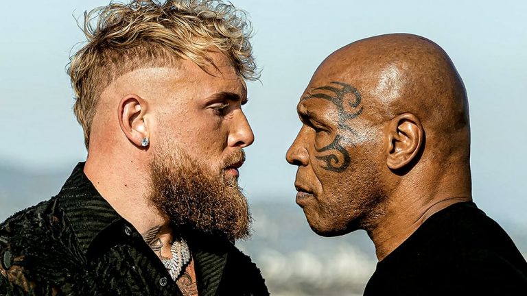 New role for mellow Mike Tyson as he faces off with Jake Paul