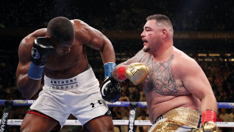 The long-anticipated return of Andy Ruiz Jr