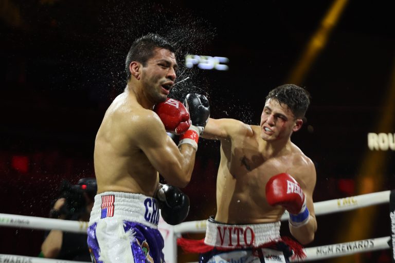 Luis Alberto Lopez fights Angelo Leo in Albuquerque