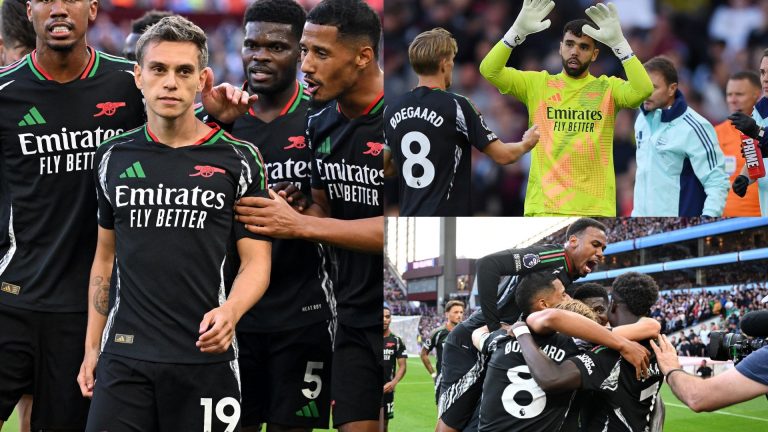 Arsenal player ratings vs Aston Villa: Leandro Trossard that is COLD! Gunners super-sub comes to the rescue as David Raya shows why he's Mikel Arteta's chosen one