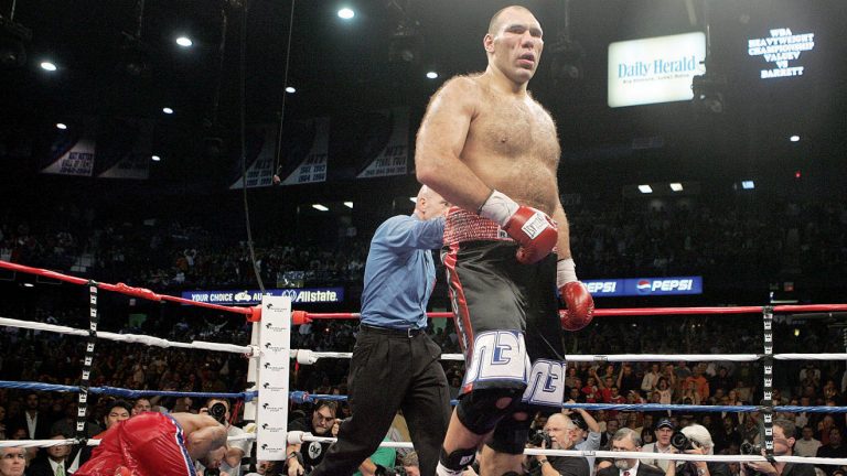 In the heavyweight wonderland of Riyadh, Nikolai Valuev would have been a big star