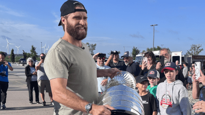 Ekblad savors Cup day with fans at rink in Windsor