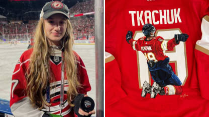 Young hockey artist making name for herself on social media