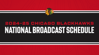 RELEASE: Blackhawks Announce 2024-25 National TV Schedule