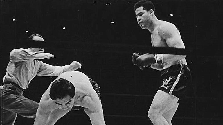 Joe Louis at the Albert Hall