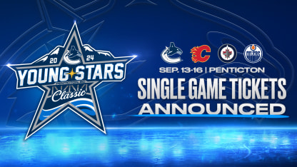 Canucks Announce Young Stars Classic Single Game Tickets Go On Sale August 16