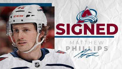 Avalanche Signs Phillips